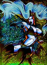 Image of Card 40, Cover Lady Death - 3