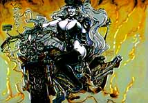 Image of Card 31, Biker from Hell